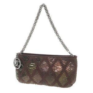 Chanel CC Logo Chain Bordeaux